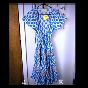 NEW Robera Roller Rabbit Wrap Dress